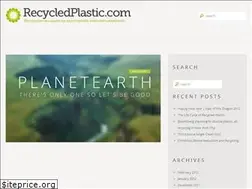 Sites similar to recycledplastic.com