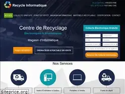 Sites similar to recycleinformatique.com