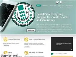 Sites similar to recyclemycell.ca
