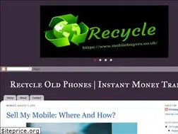 Sites similar to recycleoldusedmobiles.blogspot.com