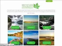 Sites similar to recyclermeselectroniques.ca