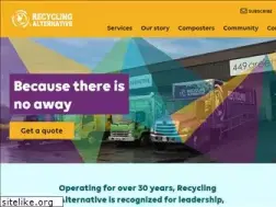 Sites similar to recyclingalternative.com