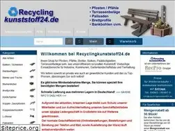 Sites similar to recyclingkunststoff24.de