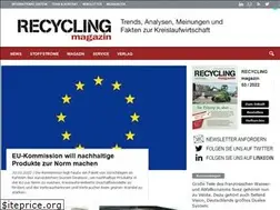 Sites similar to recyclingmagazin.de