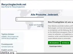 Sites similar to recyclingtechnik.net