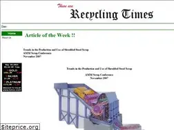Sites similar to recyclingtimes.com
