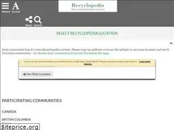Sites similar to recyclopedia.org