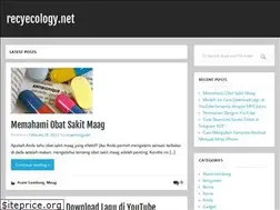 Sites similar to recyecology.net
