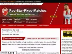 Sites similar to red-star-fixed-matches.com