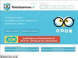 Sites similar to redactiesommen.nl