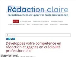 Sites similar to redaction-claire.com