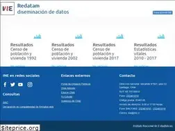Sites similar to redatam-ine.ine.cl