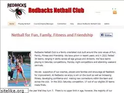 Sites similar to redbacksnetball.org