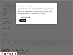Sites similar to redbessbonney.etsy.com