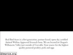 Sites similar to redbirdacresfarm.com