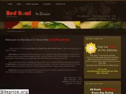 Sites similar to redbowlgreer.com