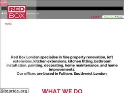 Sites similar to redboxlondon.com