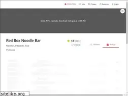 Sites similar to redboxrestaurant.com