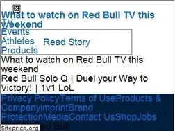 Sites similar to redbull.ie