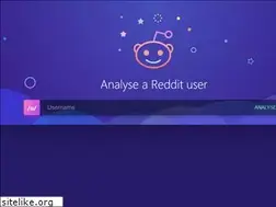 Sites similar to reddit-user-analyser.netlify.app