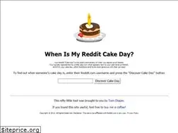 Sites similar to redditcakeday.com