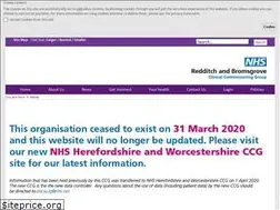 Sites similar to redditchandbromsgroveccg.nhs.uk