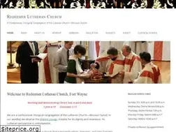 Sites similar to redeemer-fortwayne.org