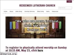 Sites similar to redeemer-lutheran.us