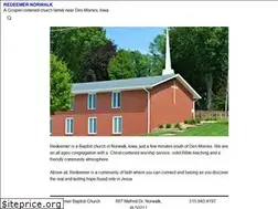 Sites similar to redeemernorwalk.org