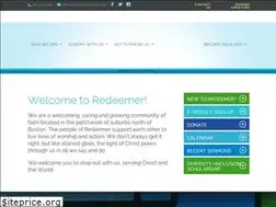 Sites similar to redeemerwoburn.org