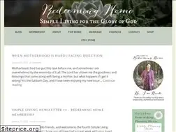 Sites similar to redeeminghome.net