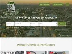 Sites similar to redeimoveisaraucaria.com.br