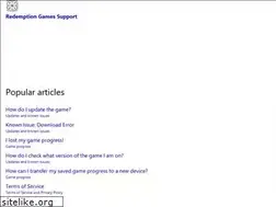 Sites similar to redemptiongames.helpshift.com