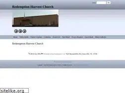 Sites similar to redemptionharvestchurch.com