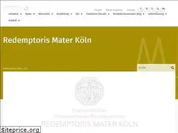 Sites similar to redemptorismater.de