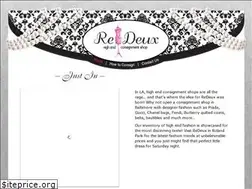Sites similar to redeuxapparel.com