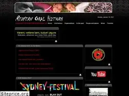 Sites similar to redfernoralhistory.org