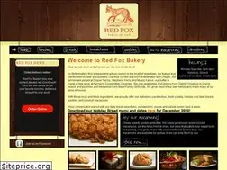 Sites similar to redfoxbakery.com
