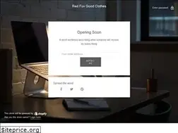 Sites similar to redfoxgoodclothes.com