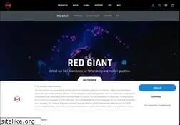 Sites similar to redgiant.com