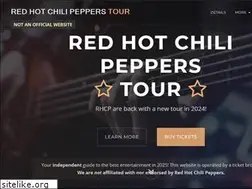 Sites similar to redhotchilipepperstour.com