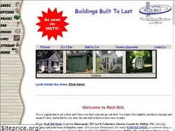 Sites similar to redibiltsheds.com