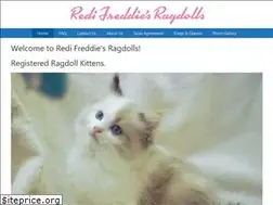 Sites similar to redifreddiesragdolls.com