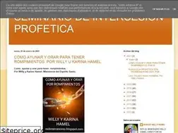 Sites similar to redintercesores.blogspot.com