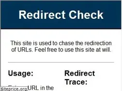 Sites similar to redirectcheck.com