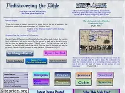 Sites similar to rediscoveringthebible.com