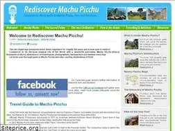 Sites similar to rediscovermachupicchu.com