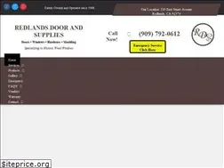 Sites similar to redlandsdoorsupply.com