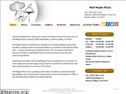 Sites similar to redmaplepizzaca.com