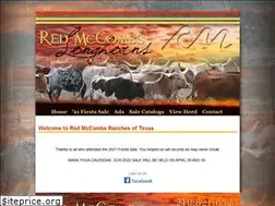 Sites similar to redmccombslonghorns.com